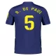 Maglia Atlético Madrid R. De Paul 5 Uomo Secondo 2025-26 Maglia Atlético Madrid R. De Paul 5 Uomo Secondo 2025-26