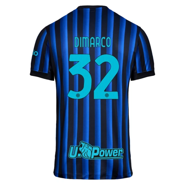 Maglia Inter Milan Dimarco 32 Uomo Primo 2025-26 Maglia Inter Milan Dimarco 32 Uomo Primo 2025-26