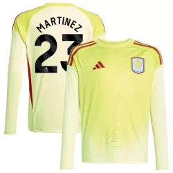 Maglia Portiere Aston Villa Emiliano Martinez 23 Uomo 2025-26 Maniche Lunghe Maglia Portiere Aston Villa Emiliano Martinez 23 Uomo 2025-26 Maniche Lunghe