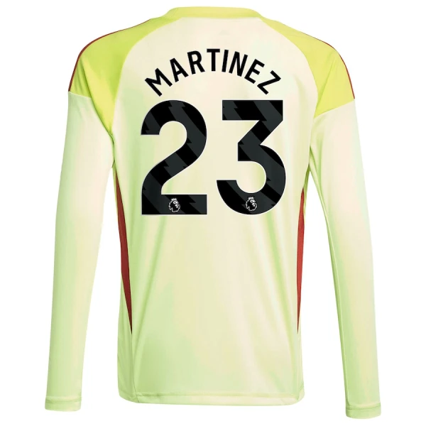 Maglia Portiere Aston Villa Emiliano Martinez 23 Uomo 2025-26 Maniche Lunghe