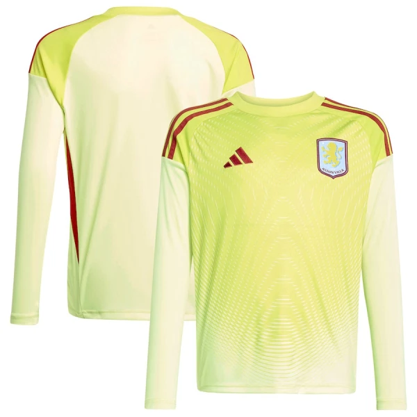 Maglia Portiere Aston Villa Uomo 2025-26 Maniche Lunghe