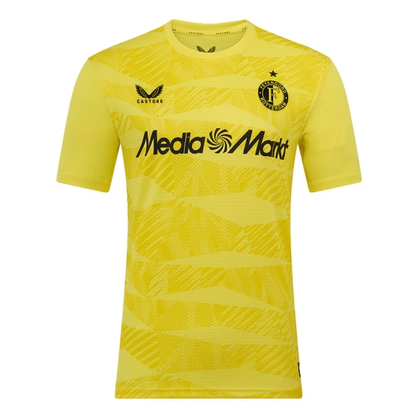 Maglia Portiere Feyenoord Rotterdam Uomo 2025-26 Gialla Maglia Portiere Feyenoord Rotterdam Uomo 2025-26 Gialla
