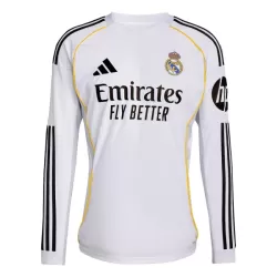 Maglia Real Madrid Uomo Primo 2025-26 Maniche Lunghe Maglia Real Madrid Uomo Primo 2025-26 Maniche Lunghe