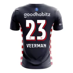 Maglia PSV Eindhoven Veerman 23 Uomo Secondo 2025-26 Maglia PSV Eindhoven Veerman 23 Uomo Secondo 2025-26