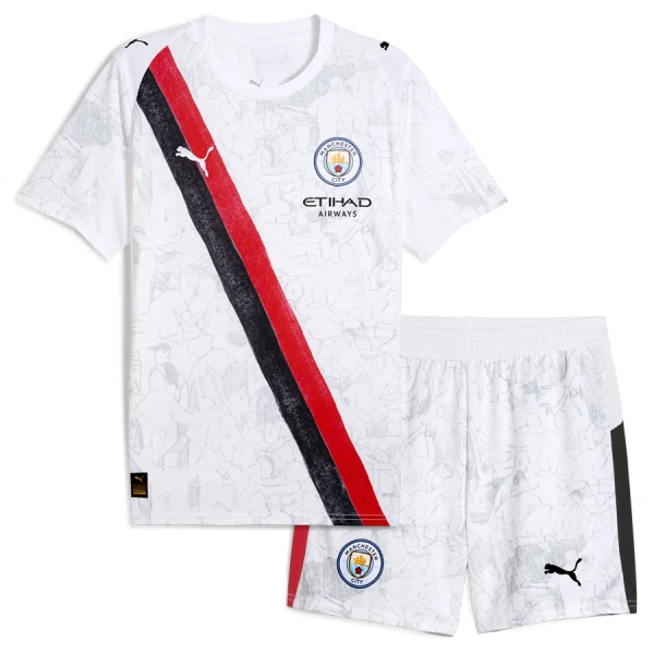 Completo calcio Manchester City KidSuper Bambino 2025-26 Completo calcio Manchester City KidSuper Bambino 2025-26