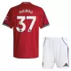 Completo calcio Manchester United Mainoo 37 Bambino Primo 2025-26 Completo calcio Manchester United Mainoo 37 Bambino Primo 2025-26