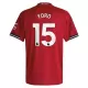 Completo calcio Manchester United Yoro 15 Bambino Primo 2025-26