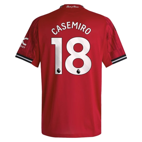 Maglia Manchester United Casemiro 18 Uomo Primo 2025-26 Maglia Manchester United Casemiro 18 Uomo Primo 2025-26