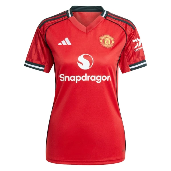 Maglia Manchester United Donna Primo 2025-26 Maglia Manchester United Donna Primo 2025-26