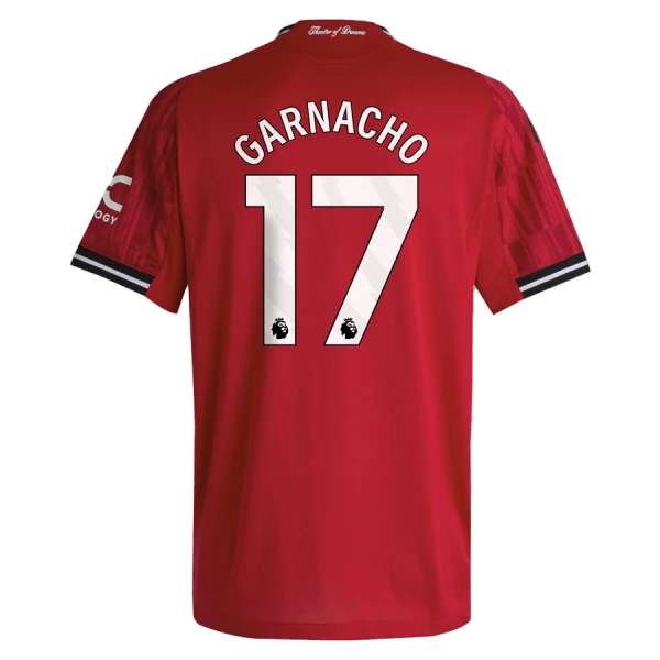 Maglia Manchester United Garnacho 17 Uomo Primo 2025-26 Maglia Manchester United Garnacho 17 Uomo Primo 2025-26