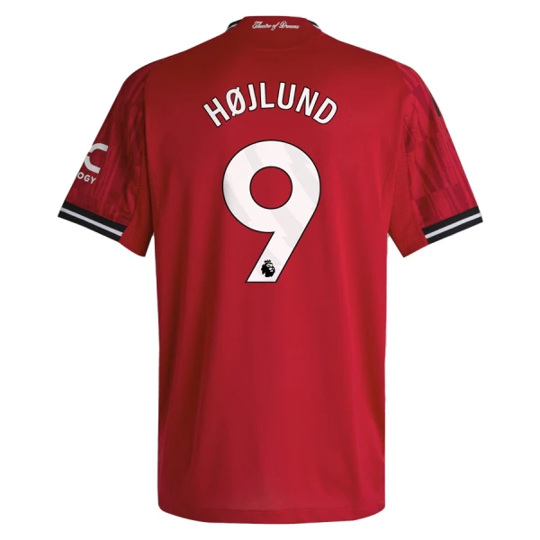 Maglia Manchester United Højlund 9 Uomo Primo 2025-26 Maglia Manchester United Højlund 9 Uomo Primo 2025-26