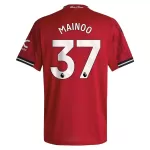 Maglia Manchester United Mainoo 37 Uomo Primo 2025-26