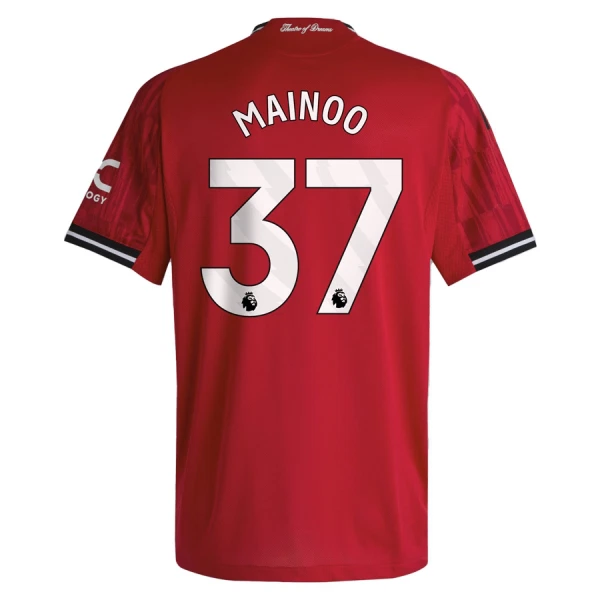 Maglia Manchester United Mainoo 37 Uomo Primo 2025-26 Maglia Manchester United Mainoo 37 Uomo Primo 2025-26