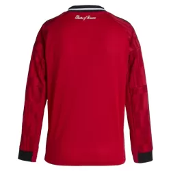 Maglia Manchester United Uomo Primo 2025-26 Maniche Lunghe