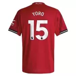 Maglia Manchester United Yoro 15 Uomo Primo 2025-26