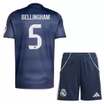 Completo calcio Real Madrid Bellingham 5 Bambino Secondo 2025-26