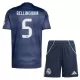 Completo calcio Real Madrid Bellingham 5 Bambino Secondo 2025-26