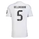 Maglia Real Madrid Bellingham 5 Uomo Primo 2025-26 Maglia Real Madrid Bellingham 5 Uomo Primo 2025-26