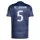Maglia Real Madrid Bellingham 5 Uomo Secondo 2025-26