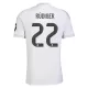 Maglia Real Madrid Rudiger 22 Uomo Primo 2025-26 Maglia Real Madrid Rudiger 22 Uomo Primo 2025-26