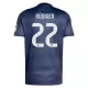 Maglia Real Madrid Rudiger 22 Uomo Secondo 2025-26 Maglia Real Madrid Rudiger 22 Uomo Secondo 2025-26