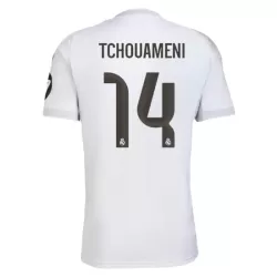Maglia Real Madrid Tchouaméni 14 Uomo Primo 2025-26 Maglia Real Madrid Tchouaméni 14 Uomo Primo 2025-26
