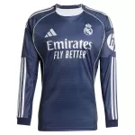 Maglia Real Madrid Uomo Secondo 2025-26 Maniche Lunghe