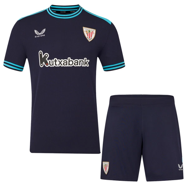 Completo calcio Athletic Bilbao Bambino Secondo 2025-26 Completo calcio Athletic Bilbao Bambino Secondo 2025-26