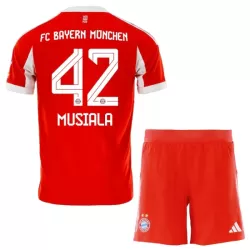 Completo calcio FC Bayern Monaco Jamal Musiala 42 Bambino Primo 2025-26 Completo calcio FC Bayern Monaco Jamal Musiala 42 Bambino Primo 2025-26