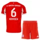 Completo calcio FC Bayern Monaco Joshua Kimmich 6 Bambino Primo 2025-26 Completo calcio FC Bayern Monaco Joshua Kimmich 6 Bambino Primo 2025-26