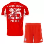 Completo calcio FC Bayern Monaco Thomas Müller 25 Bambino Primo 2025-26 - Speciale