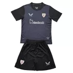 Completo calcio Portiere Athletic Bilbao Bambino 2025-26 Nera
