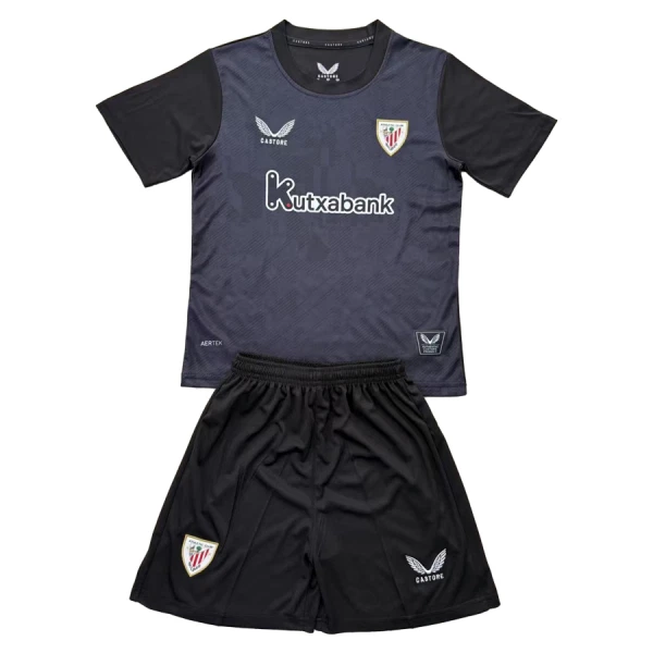 Completo calcio Portiere Athletic Bilbao Bambino 2025-26 Nera Completo calcio Portiere Athletic Bilbao Bambino 2025-26 Nera