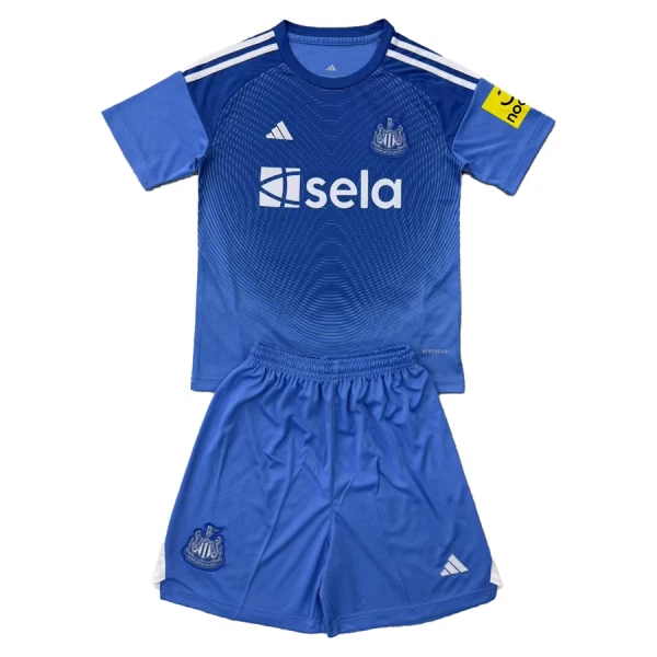 Completo calcio Portiere Newcastle United Bambino 2025-26 Blu Completo calcio Portiere Newcastle United Bambino 2025-26 Blu