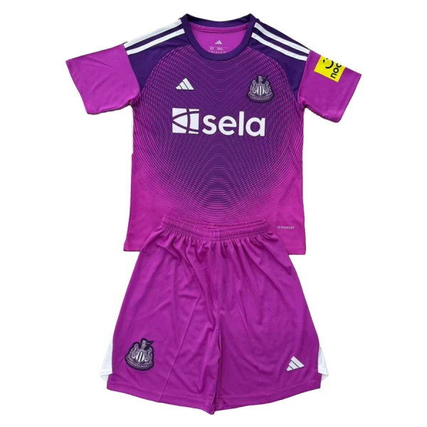 Completo calcio Portiere Newcastle United Bambino 2025-26 Viola Completo calcio Portiere Newcastle United Bambino 2025-26 Viola