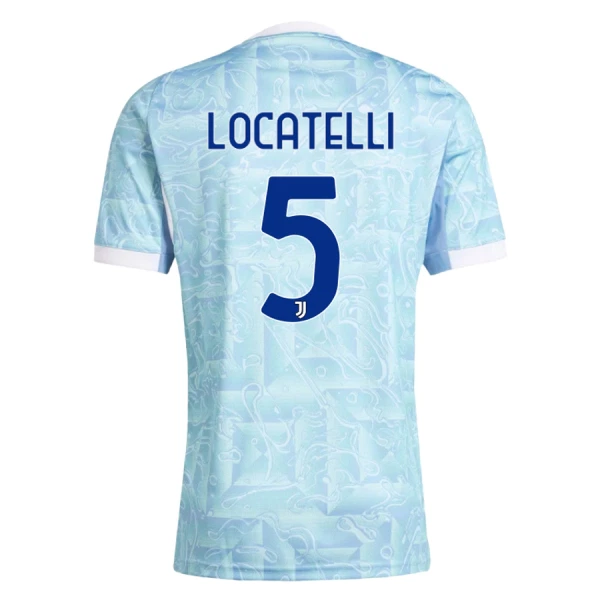 Completo calcio Juventus Locatelli 5 Bambino Secondo 2025-26
