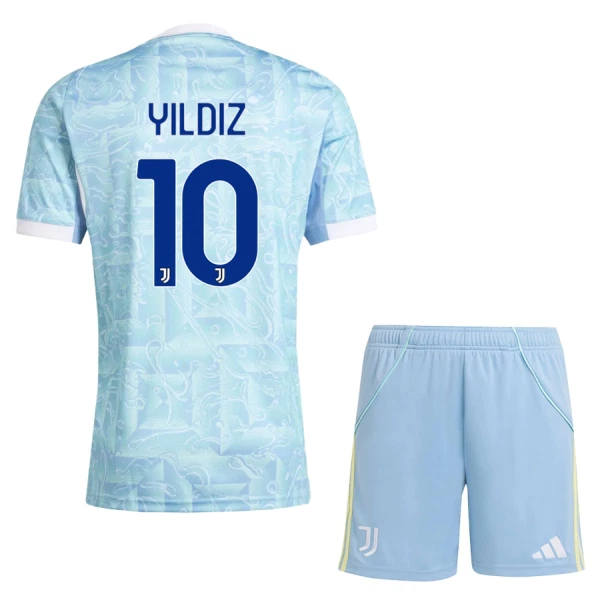 Completo calcio Juventus Yildiz 10 Bambino Secondo 2025-26 Completo calcio Juventus Yildiz 10 Bambino Secondo 2025-26