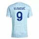 Maglia Juventus Vlahovic 9 Uomo Secondo 2025-26 Maglia Juventus Vlahovic 9 Uomo Secondo 2025-26
