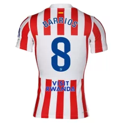 Maglia Atlético Madrid Barrios 8 Uomo Primo 2025-26