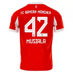 Maglia FC Bayern Monaco Jamal Musiala 42 Uomo Primo 2025-26 Maglia FC Bayern Monaco Jamal Musiala 42 Uomo Primo 2025-26