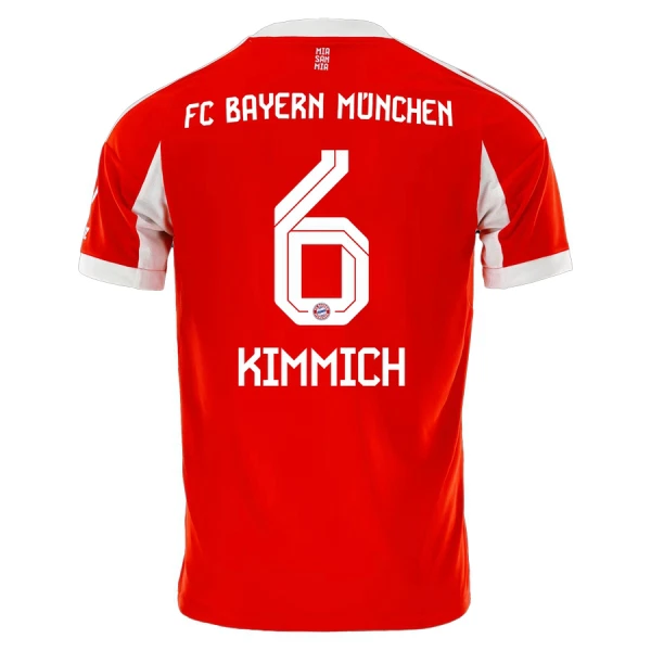 Maglia FC Bayern Monaco Joshua Kimmich 6 Uomo Primo 2025-26 Maglia FC Bayern Monaco Joshua Kimmich 6 Uomo Primo 2025-26
