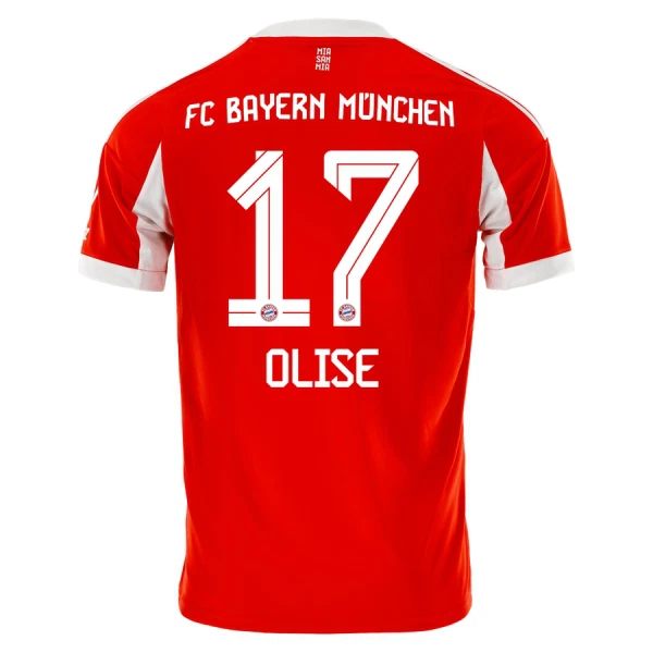 Maglia FC Bayern Monaco Olise 17 Uomo Primo 2025-26