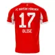 Maglia FC Bayern Monaco Olise 17 Uomo Primo 2025-26