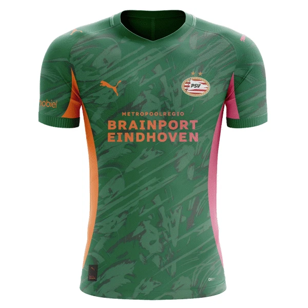 Maglia Portiere PSV Eindhoven Uomo 2025-26 Verde Maglia Portiere PSV Eindhoven Uomo 2025-26 Verde