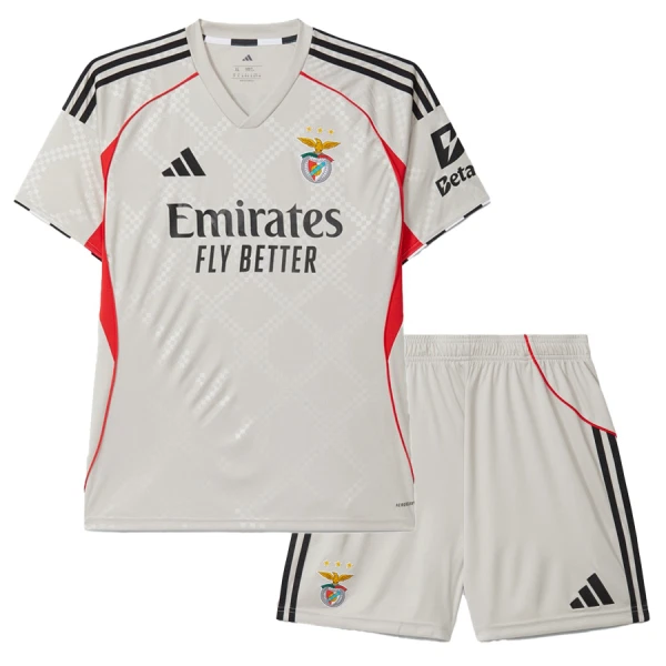 Completo calcio Benfica Bambino Secondo 2025-26 Completo calcio Benfica Bambino Secondo 2025-26