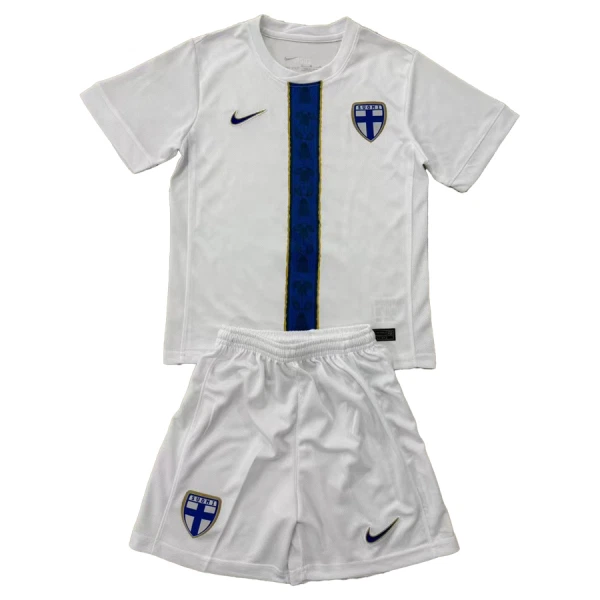 Completo calcio Finlandia Bambino Secondo 2025 Completo calcio Finlandia Bambino Secondo 2025