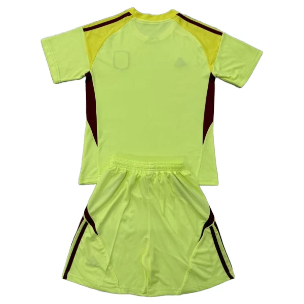 Completo calcio Portiere Aston Villa Bambino 2025-26 Gialla