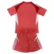 Completo calcio Portiere Aston Villa Bambino 2025-26 Rossa