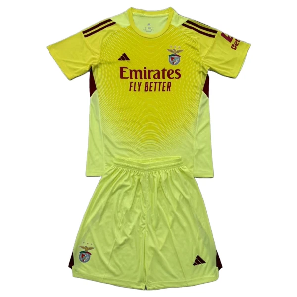 Completo calcio Portiere Benfica Bambino 2025-26 Completo calcio Portiere Benfica Bambino 2025-26
