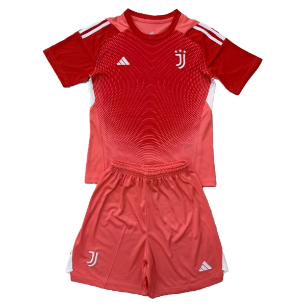 Completo calcio Portiere Juventus Bambino 2025-26 Rossa Completo calcio Portiere Juventus Bambino 2025-26 Rossa